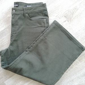 BNWOT Wide leg cropped denim